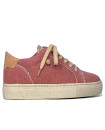 Made in Portugal EU36-43 Eco-Friendly Organic Cotton Canvas Brique Brick color